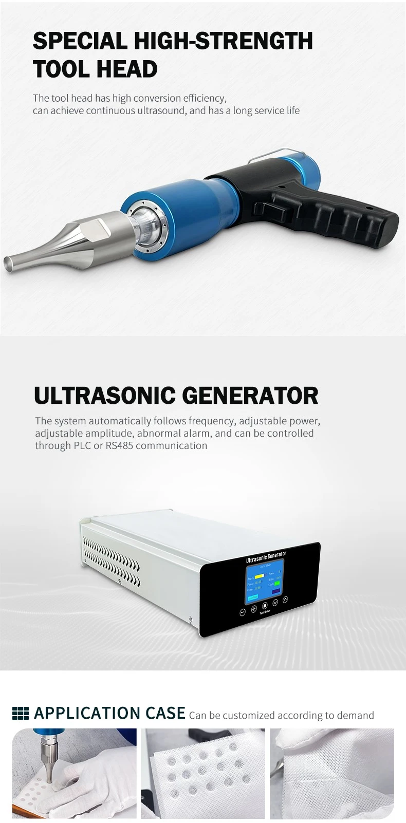 Ultrasonic Riviting Plastic Spot Welder Ultrasonic Riviting Plastic Spot Welder